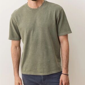 NWT Marine Layer Relaxed Heavy Slub Tee in Dusty Olive size L/XL NWT